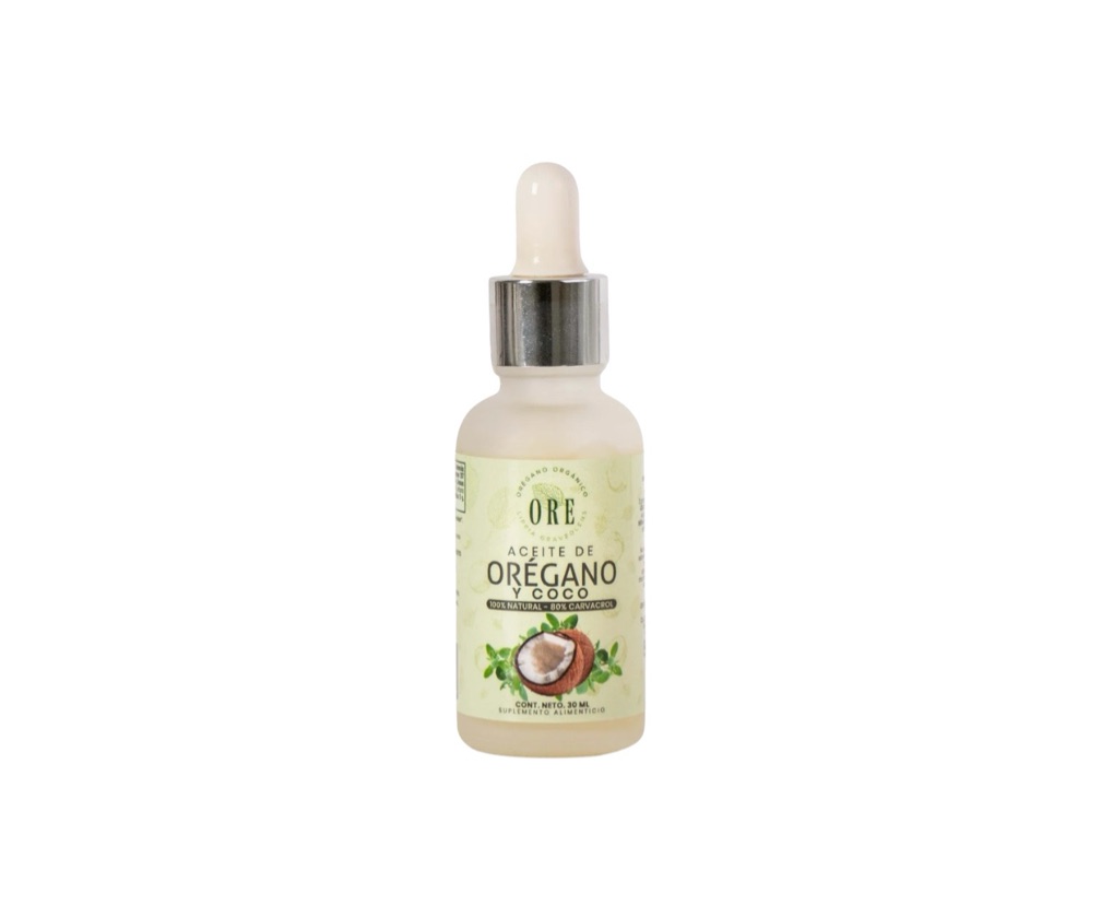 Aceite de Orégano y Coco Orgánico 30 ml.