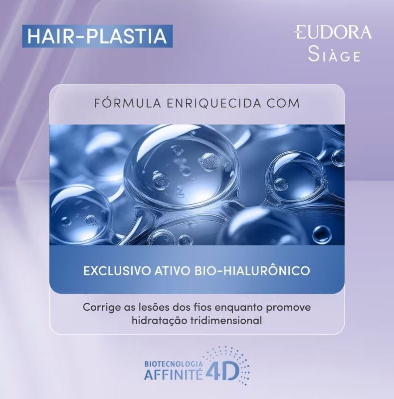Eudora Siàge Hair Plastia Máscara Capilar 250g