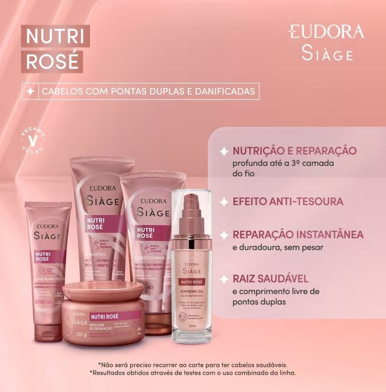 Leave-in Siàge Nutri Rosé 100ml