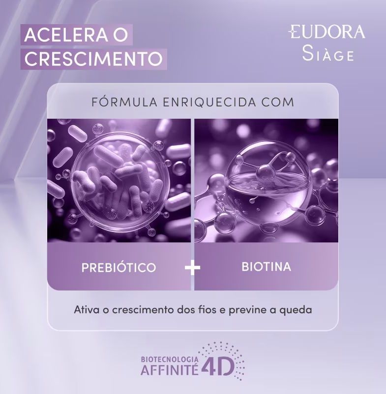 Máscara Capilar Siàge Acelera o Crescimento 250g