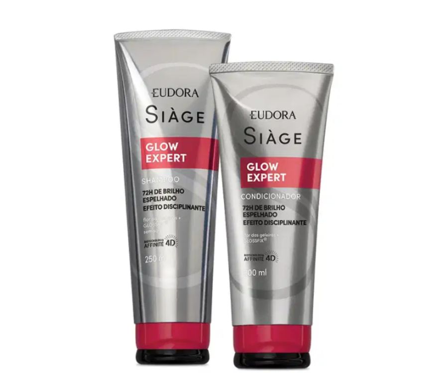 Combo Siàge Glow Expert: Shampoo 250ml + Condicionador 200ml