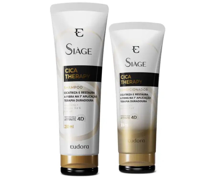 Combo Siàge Cica-Therapy: Shampoo 250ml + Condicionador 200ml
