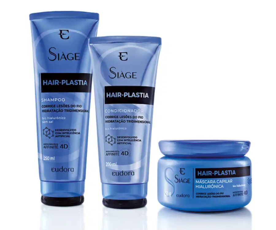 Combo Siàge Hair Plastia Shampoo + Máscara + Condicionador
