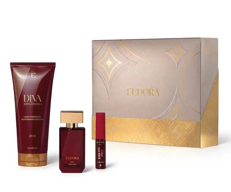 Kit Presente Natal Diva Esplêndida (3 itens)