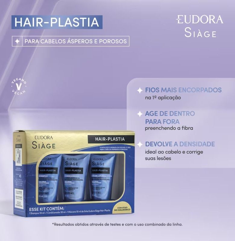 Kit Siàge Mini Hair Plastia