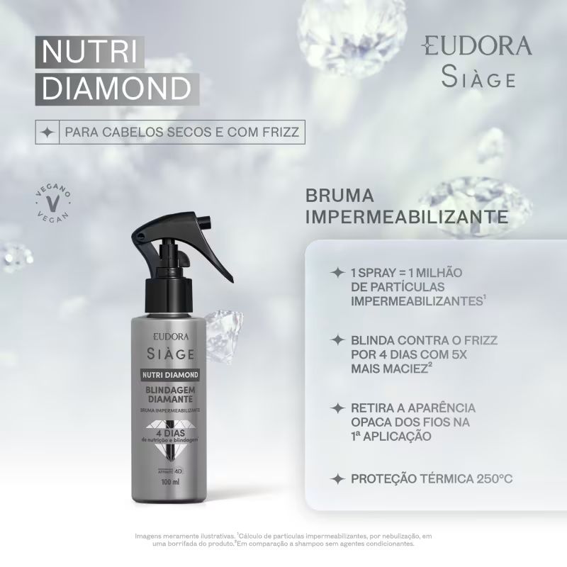 Bruma Impermeabilizante Siàge Nutri Diamond 100ml