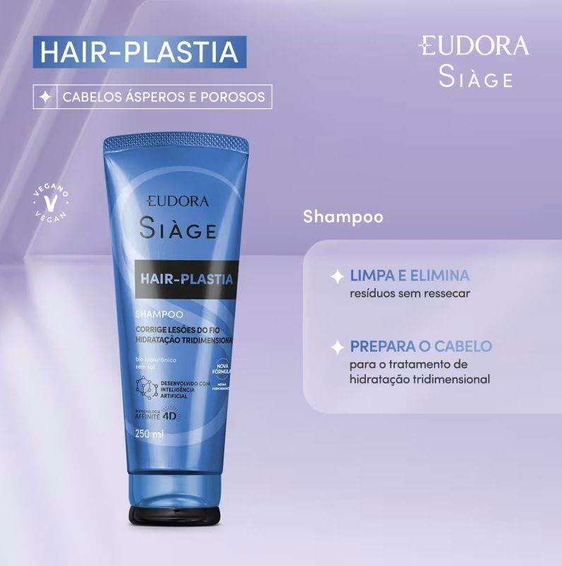 Combo Siàge Hair Plastia Shampoo + Condicionador