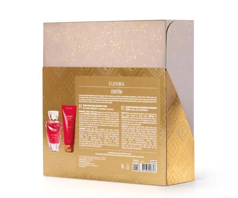 Kit Presente Natal Magnific Rouge Camélia (2 itens)