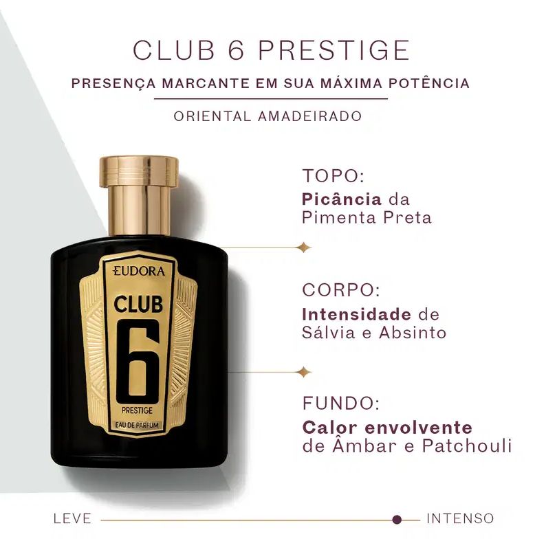 Club 6 Prestige Eau de Parfum 95ml