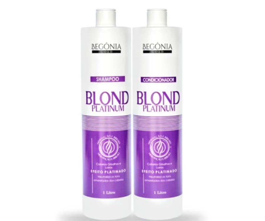 Shampoo e Condicionador Blond Platinum 1L