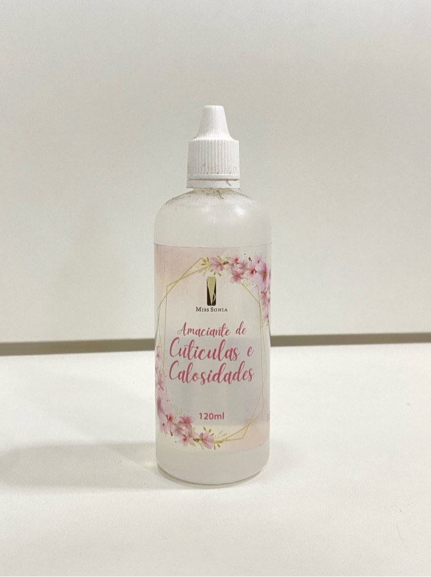 Amaciante de Cutículas e Calos 120ML MISS SONIA