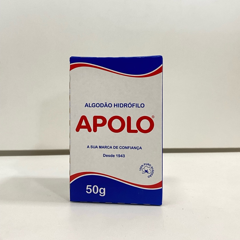 Algodão Hidrófilo Apolo 50gr