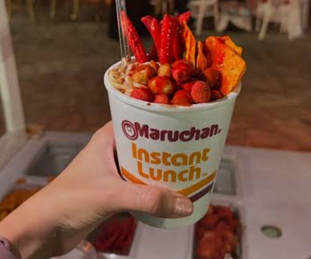 Maruchan Camaron con chile piquin Preparado