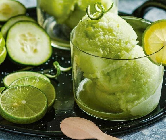 Nieve de Agua de Limón