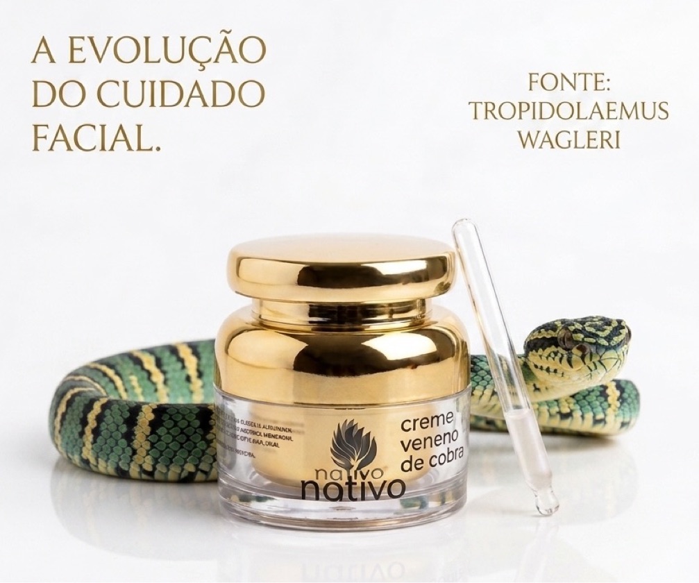 Creme veneno de cobra
