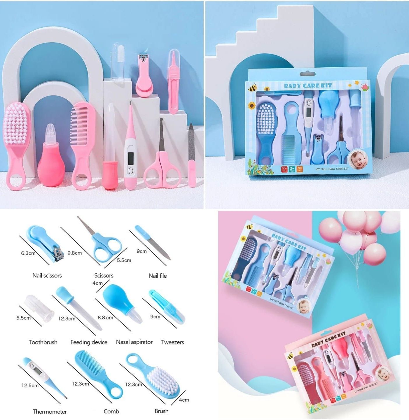10Pc Baby Care Kit