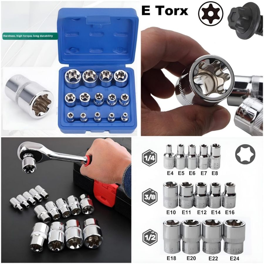 14pc Torx Socket Set