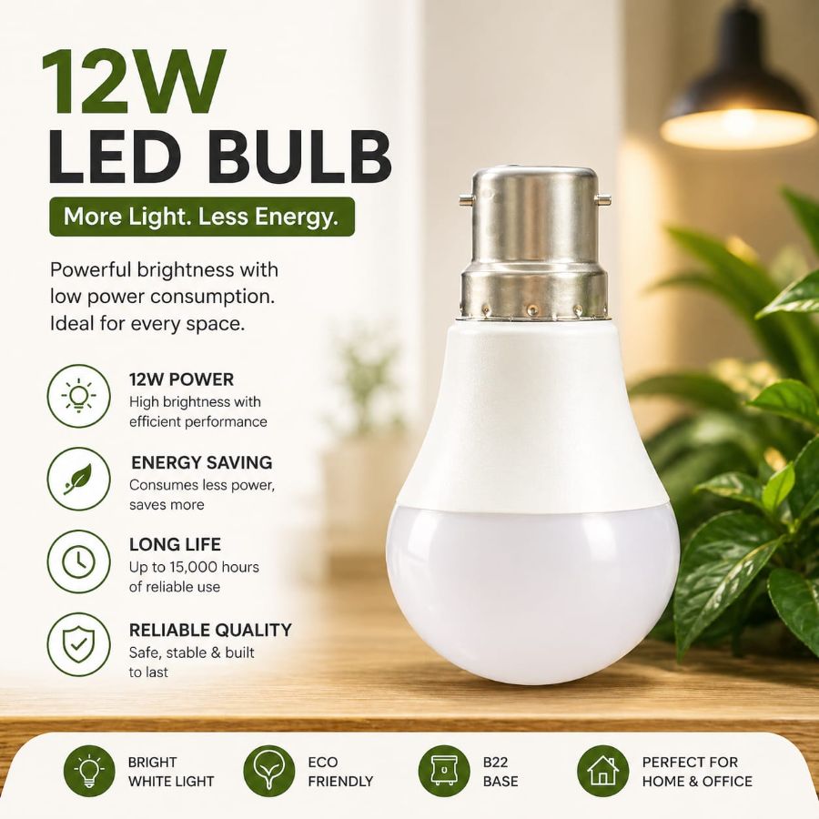 12W LED Bulb