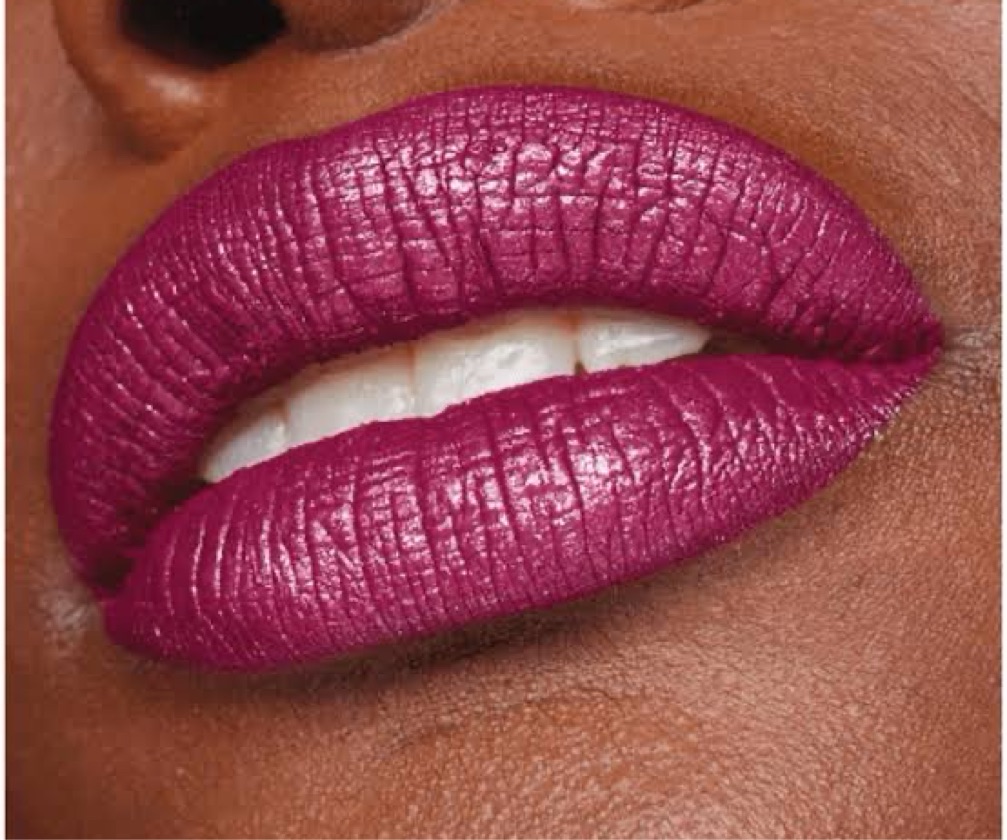Batom Líquido Matte Glitter Effect Avon Power Stay Magenta Reluzente 18h - 7 ml