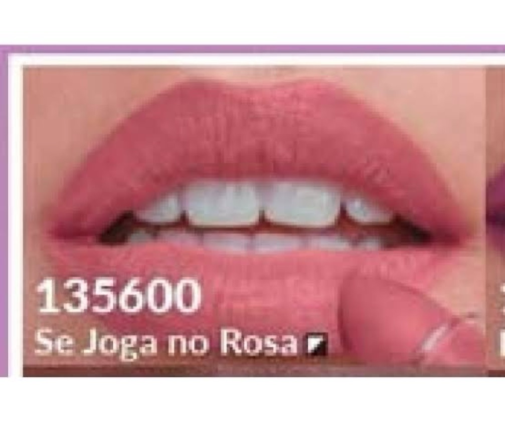 Batom Kiss Matte Se Joga no Rosa - 3,6g
