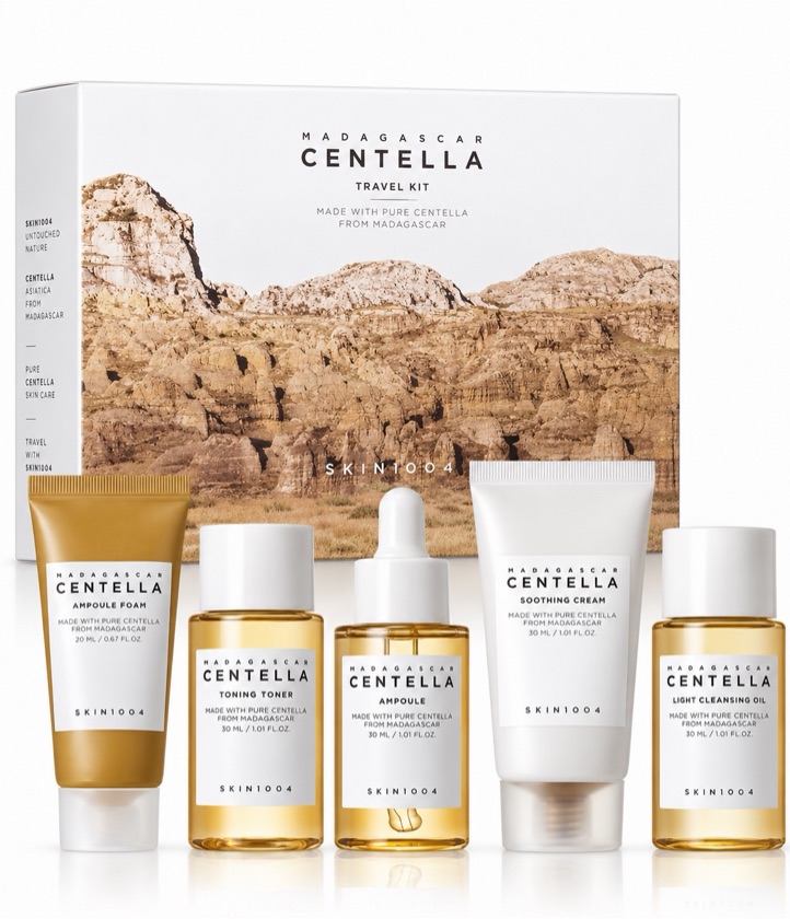 SKIN1004 Madagascar Centella Travel Kit — Kit de Viagem 5 Peças