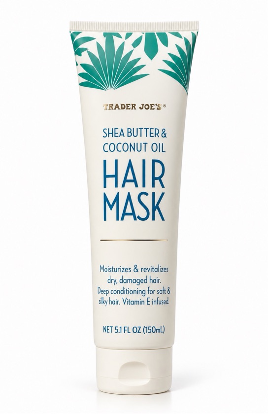 Trader Joe’s Shea Butter & Coconut Oil Hair Mask — Máscara Capilar 150ml