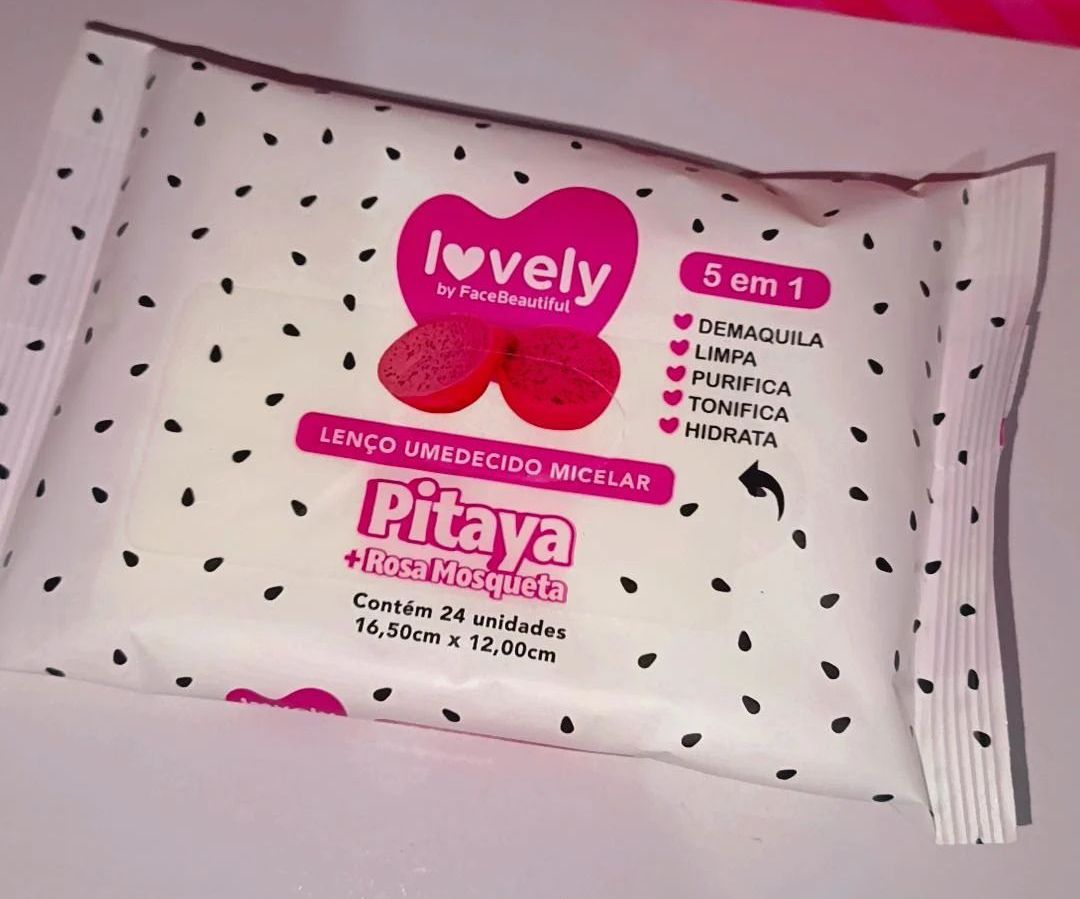 Lenço umecido Lovely Pitaya