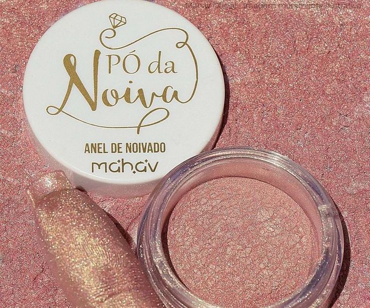 Pó da noiva Anel de Noivado