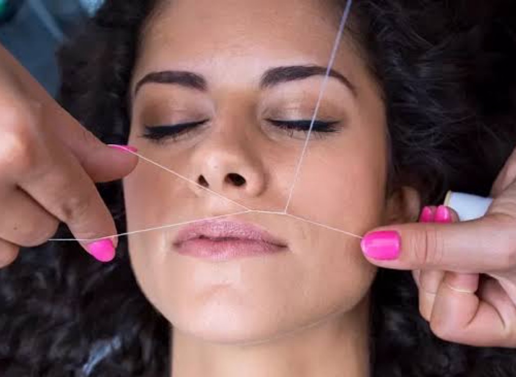 Depilação facial na linha
