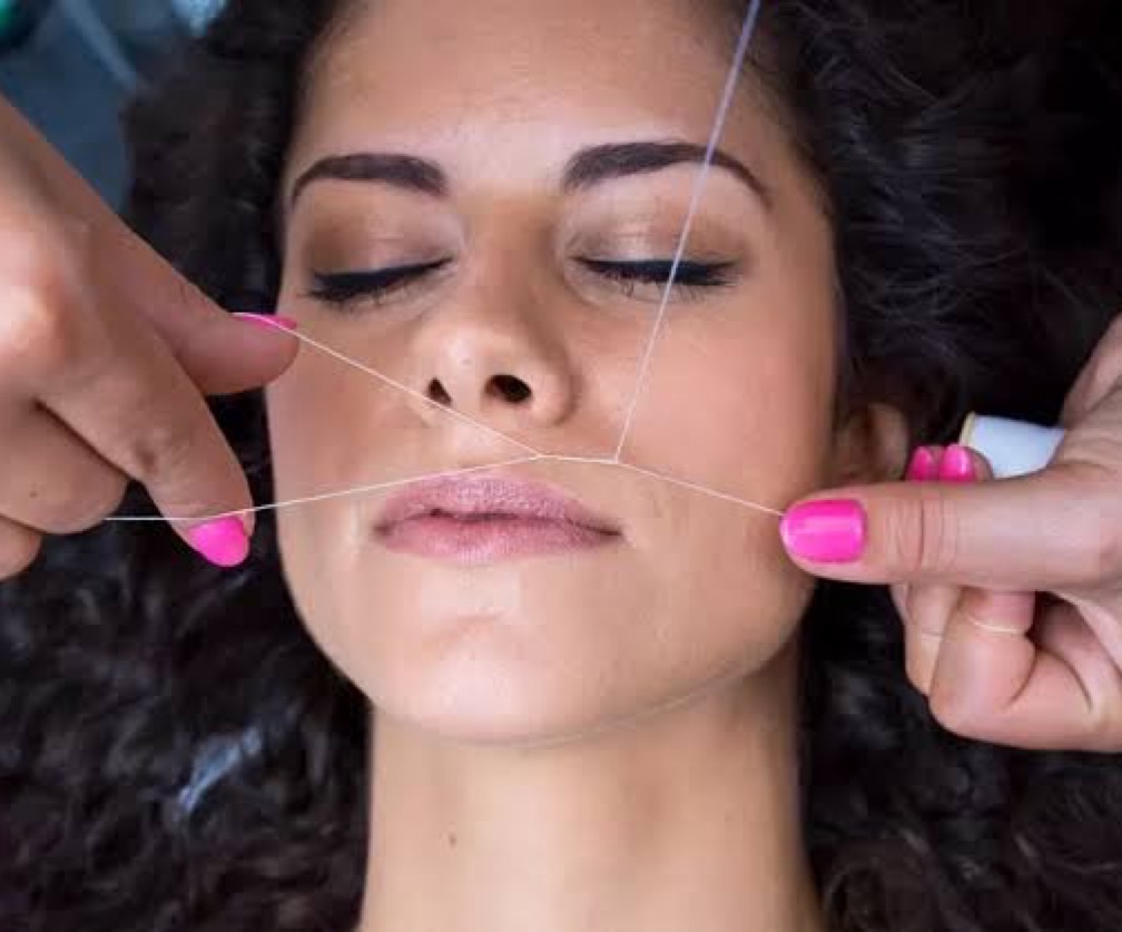 Depilação facial na linha
