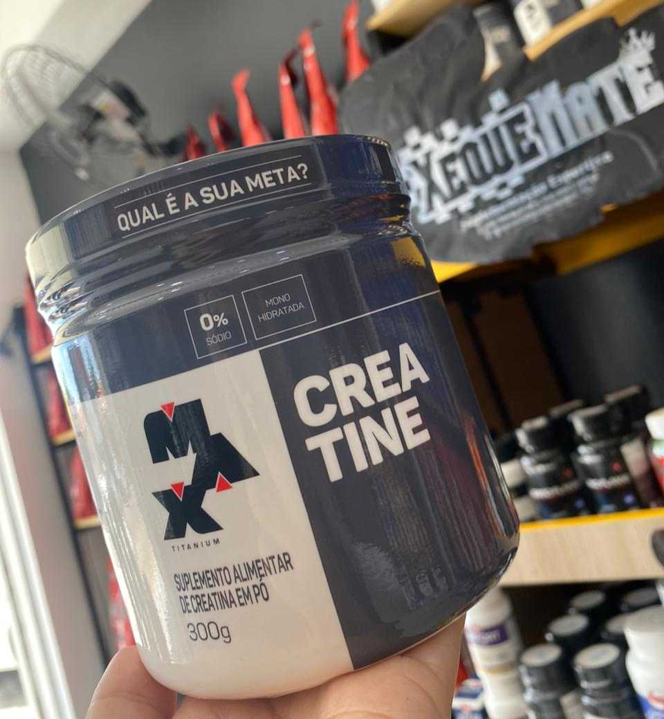 Creatina Pura Max Titanium 300g