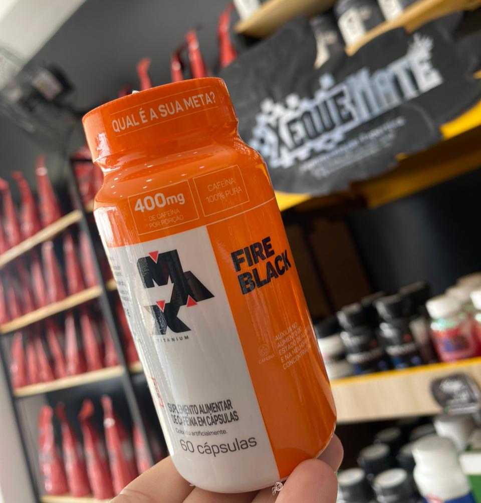 Fire Black 60 cápsulas