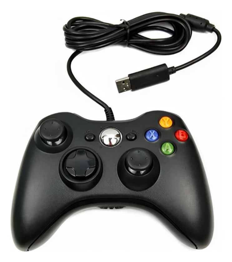 Controle Compatível Xbox 360 PC com fio