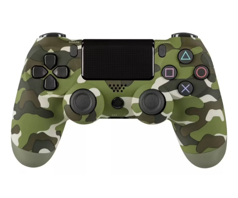 Controle Compatível PS4 Camuflado Réplica