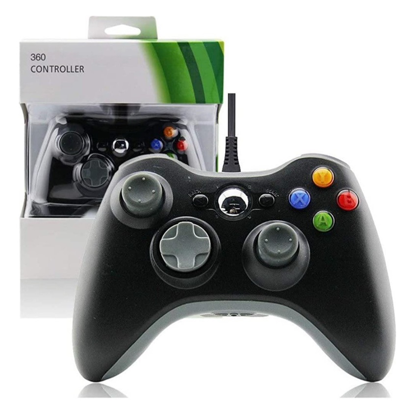 Controle Compatível Xbox 360 PC com fio