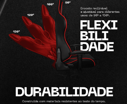 Cadeira Gamer Reclinável Level