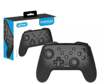 Controle Gamer Usb Para Pc, Ps3 Switch Com Fio