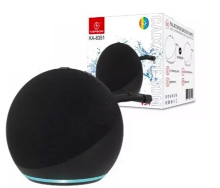 Caixinha De Som Bluetooth Pendrive Formato Alexa Kapbom KA-8351 Cor Azul | MercadoLivre Caixa de som Portátil Recarregável KAPBOM KA-8351 – Maior Loja de Brinquedos da Região Mimos Baby Brinquedos · Em estoque Caixa de som Portátil Recarregável KAPBOM KA-8351