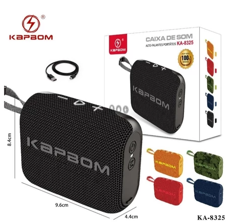 Caixa De Som Bluetooth 5w Portátil Kapbom Ka-8325