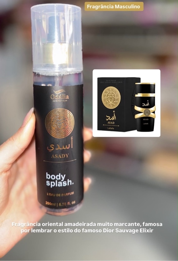 Body Splash Asady Odalia