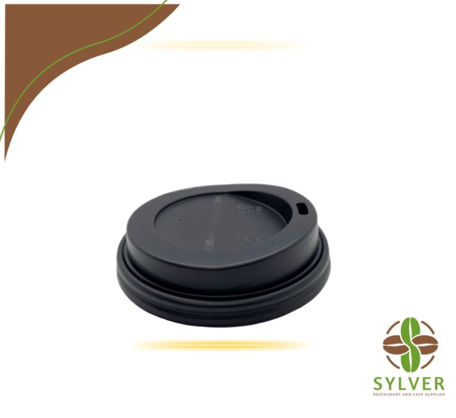 Hot lid Black 80mm (50PCS)