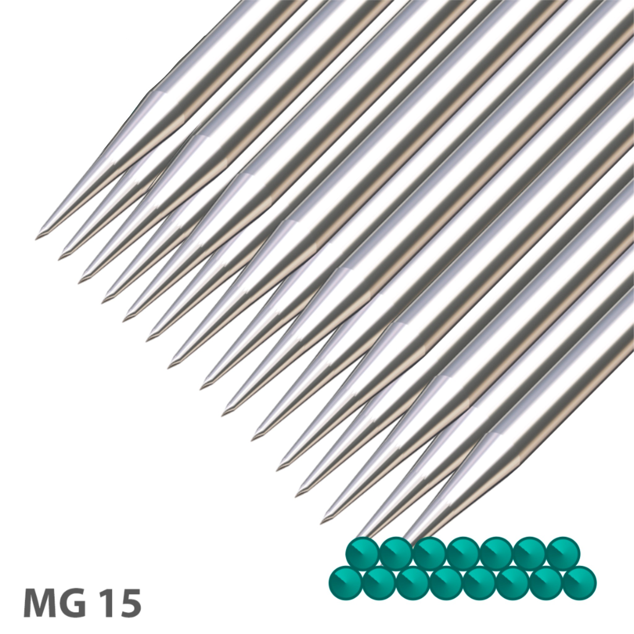 15MG - AGULHAS PRO NEEDLES