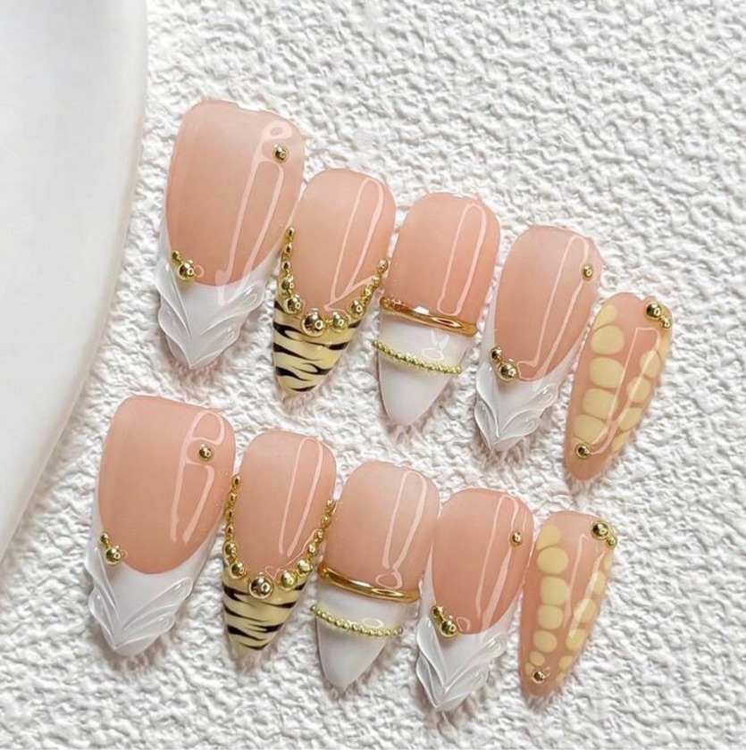 3D Handmade Luxury Press On Nails