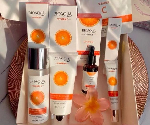 Cajita cuidado facial vitamina c bioaqua