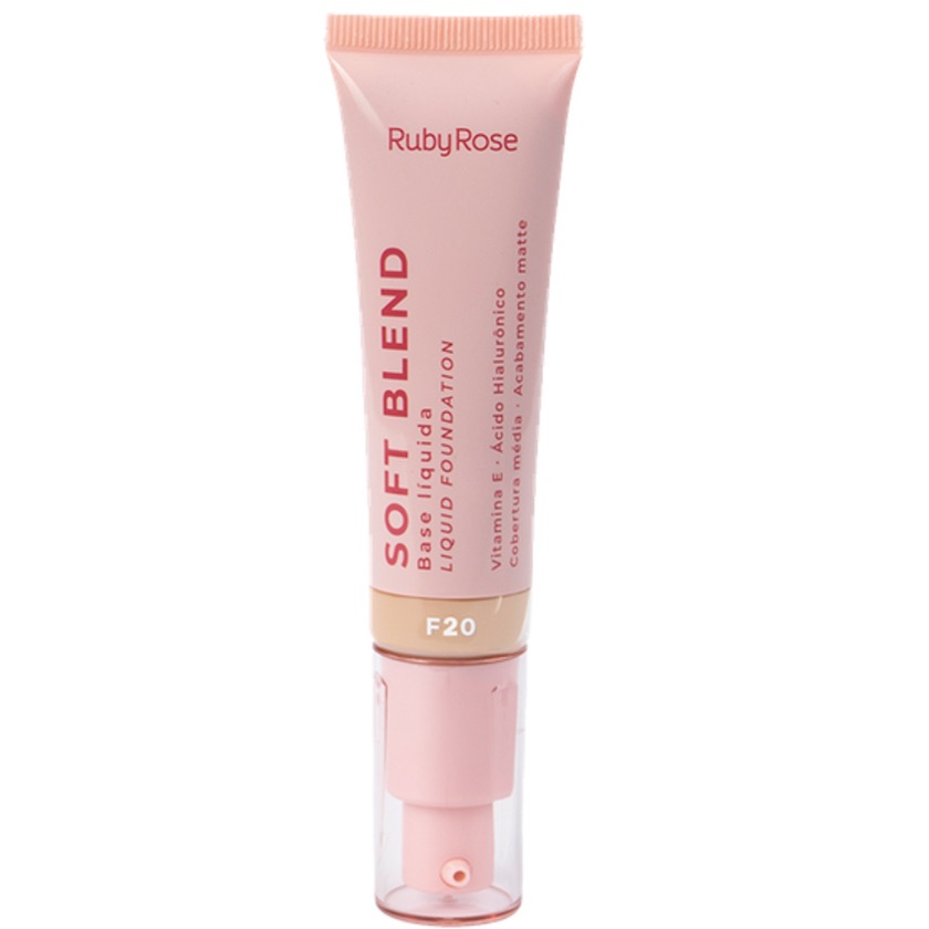 Base Líquida Soft Blend Hbm301-2 -F20 Ruby Rose