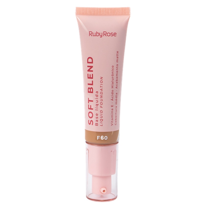 Base Líquida Soft Blend Hbm301-6 -F60 Ruby Rose