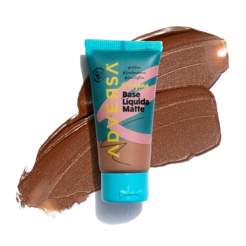 Base Líquida Matte Vegana 25g - Adversa 550