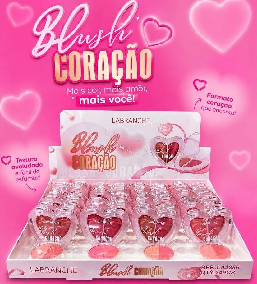 BLUSH DUO CORACAO LABRANCHE