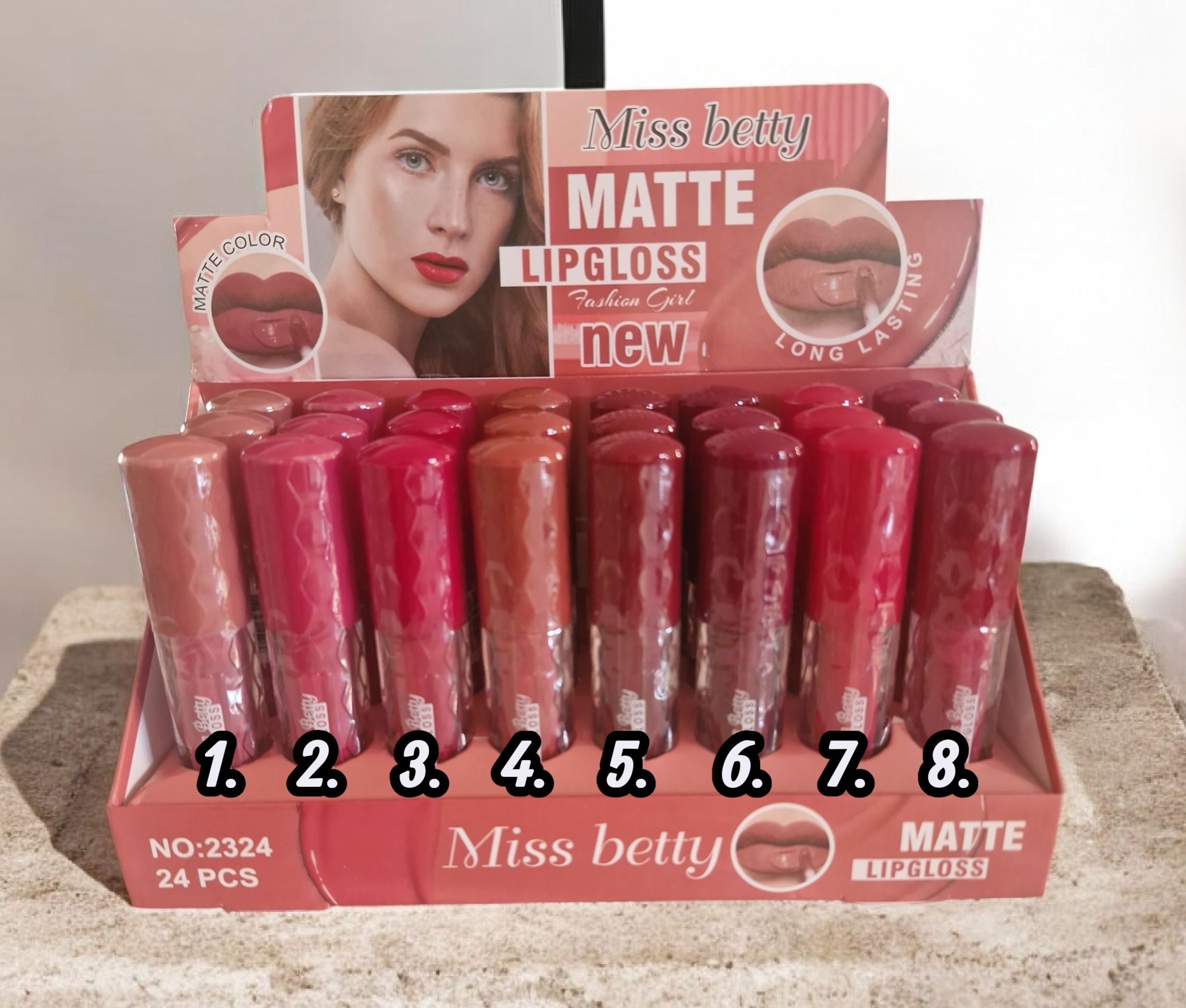 BATOM LIQUIDO MATTE 24H MISS BETTY