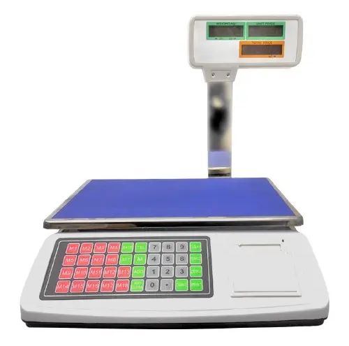 Balanza Etiquetadora Digital 50kg Acs-902 Con Visor